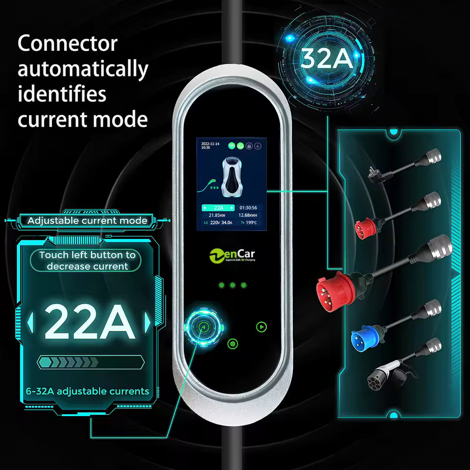 ZENCAR E-Pro Portable EV Charger 22kW