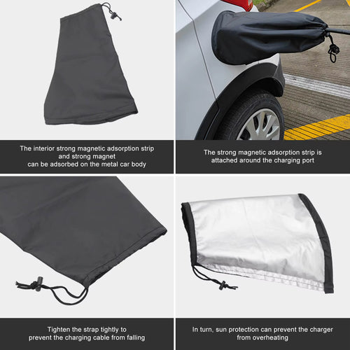 EV Charger Port Waterproof Cover Magnetic
