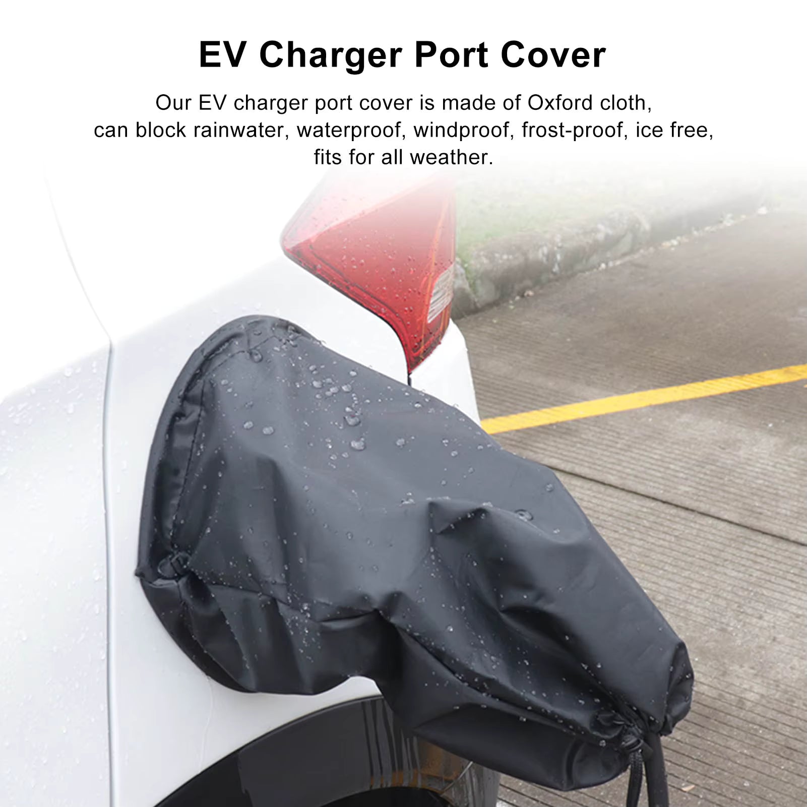 EV Charger Port Waterproof Cover Magnetic